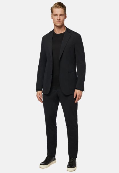 Solid Black B Tech Suit Men Limited Suits