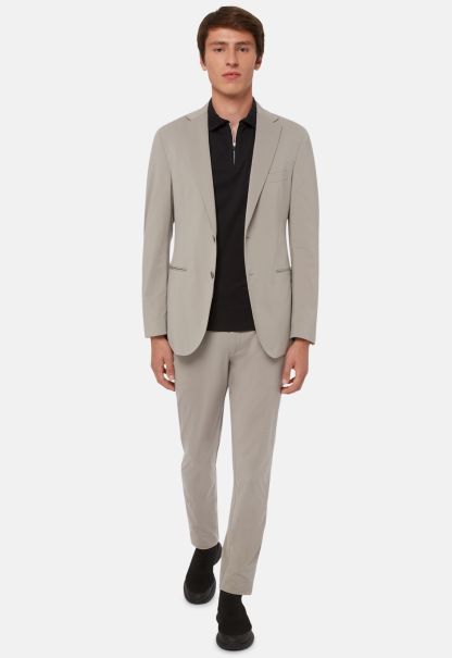 Customized Suits Grey B Tech Stretch Nylon Suit Men