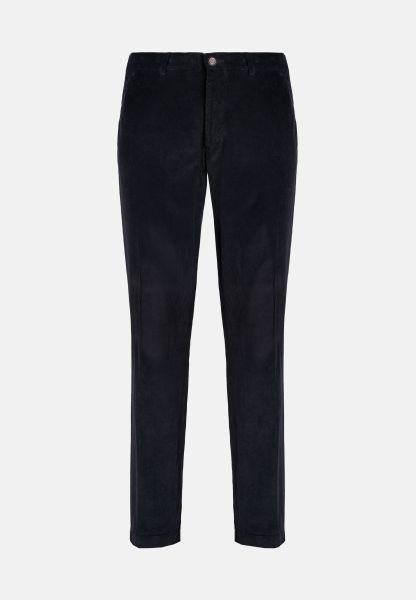 Trousers In Stretch Velvet Men Pants Exceptional