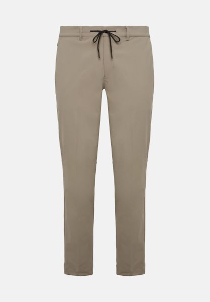 Pants Men Lowest Price Guarantee Ergonomic Trousers In Warp-Knitted Nylon B Tech