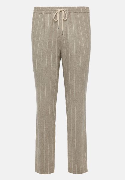 Pants Sturdy City Trousers In Flannel Men