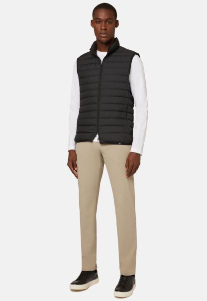 Goose Down Recycled Fabric Vest Fresh Men Outerwear