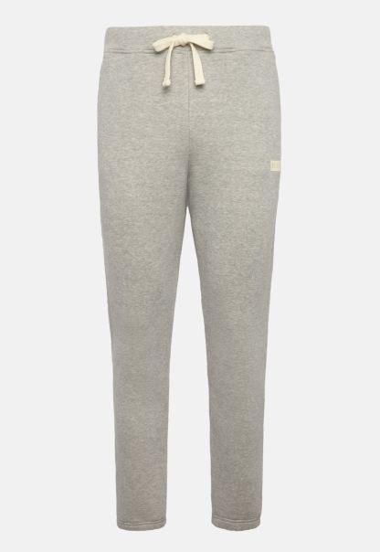 Men Sweatshirts And Joggers Promo B939 Trousers In A Cotton And Nylon Blend