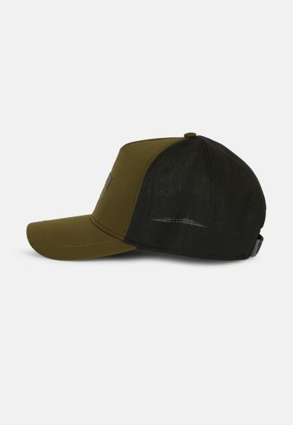 Men Technical Fabric Baseball Cap Hats Refined
