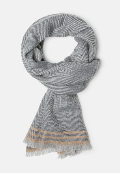 Drill Wool Scarf Scarves Men Charming