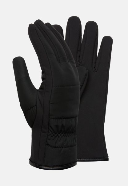 Best Men Quilted Technical Fabric Gloves Gloves