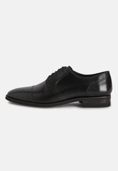 Classic Modern Men Leather Derby Shoes