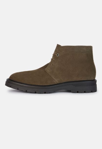 Men Suede Leather Ankle Boots Markdown Boots